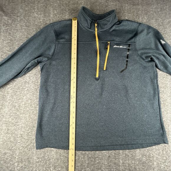 Eddie Bauer First Ascent Sweater Men XL Cloud Layer 1/4 Zip Pullover Hike Fleece - Picture 8 of 8
